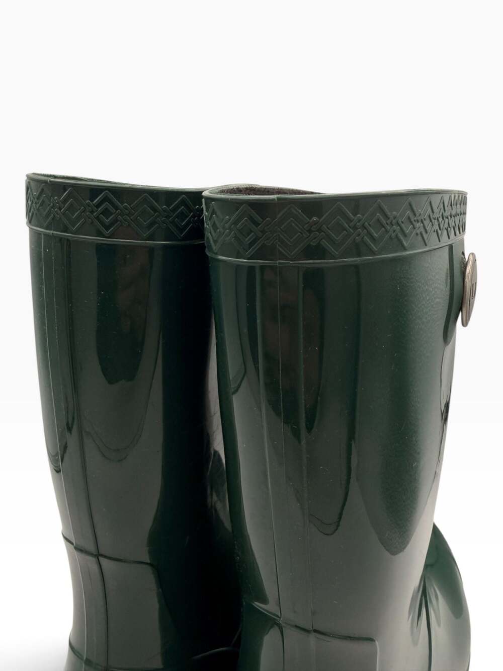 UGG Sienna Waterproof Rubber Rain Boots Pine Green Size Women's - Picture 5 of 11